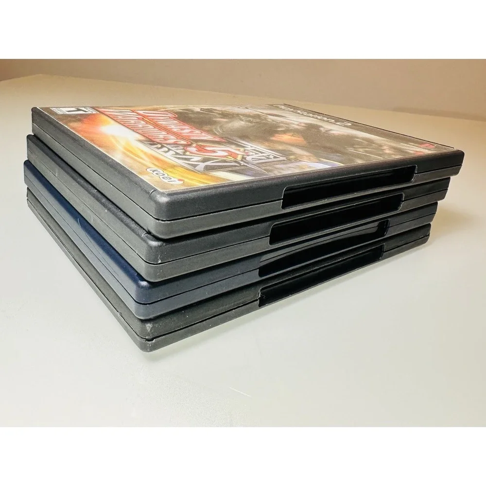 Playstation 2 Lot of 4 X-Men Apocalypse/Dynasty Warriors 5/Kingdom Hearts/Casino